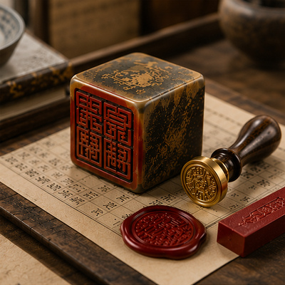汉印火漆印章套装